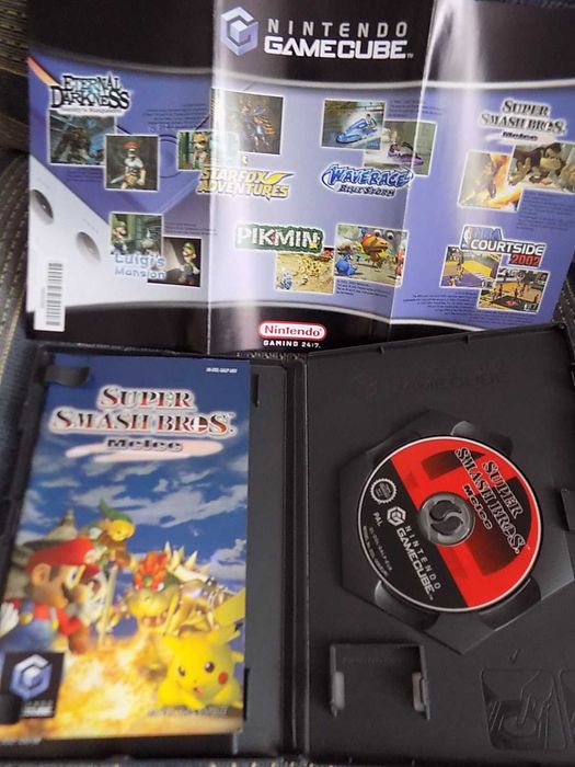 Super Smash Bros. Melee -mordobicie na Nintendo GameCube GCN Game Cube