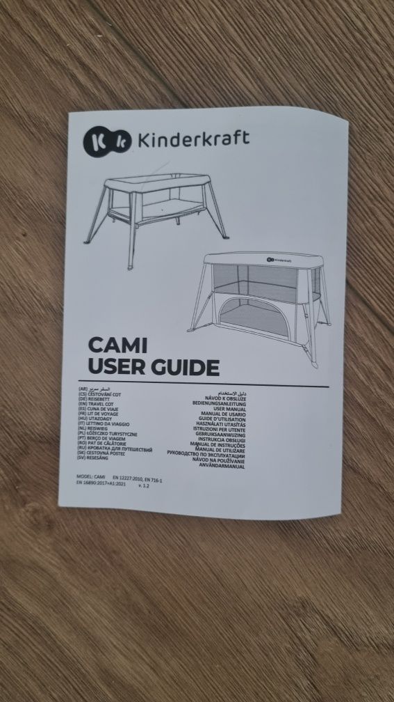 Cama viagem bebé Kinderkraft