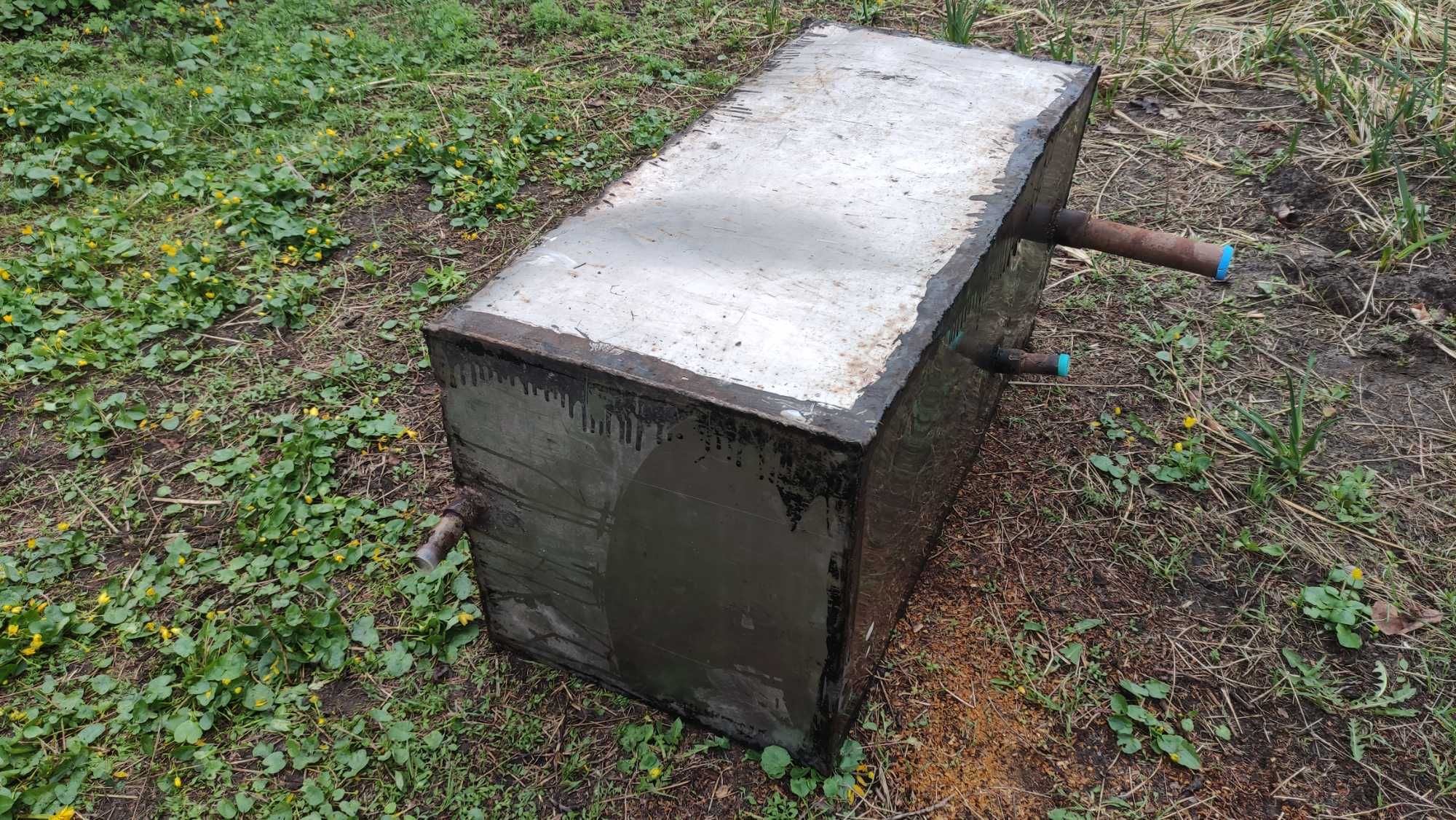 Бак из нержавейки 250л, Качество. 1000х500х500мм
