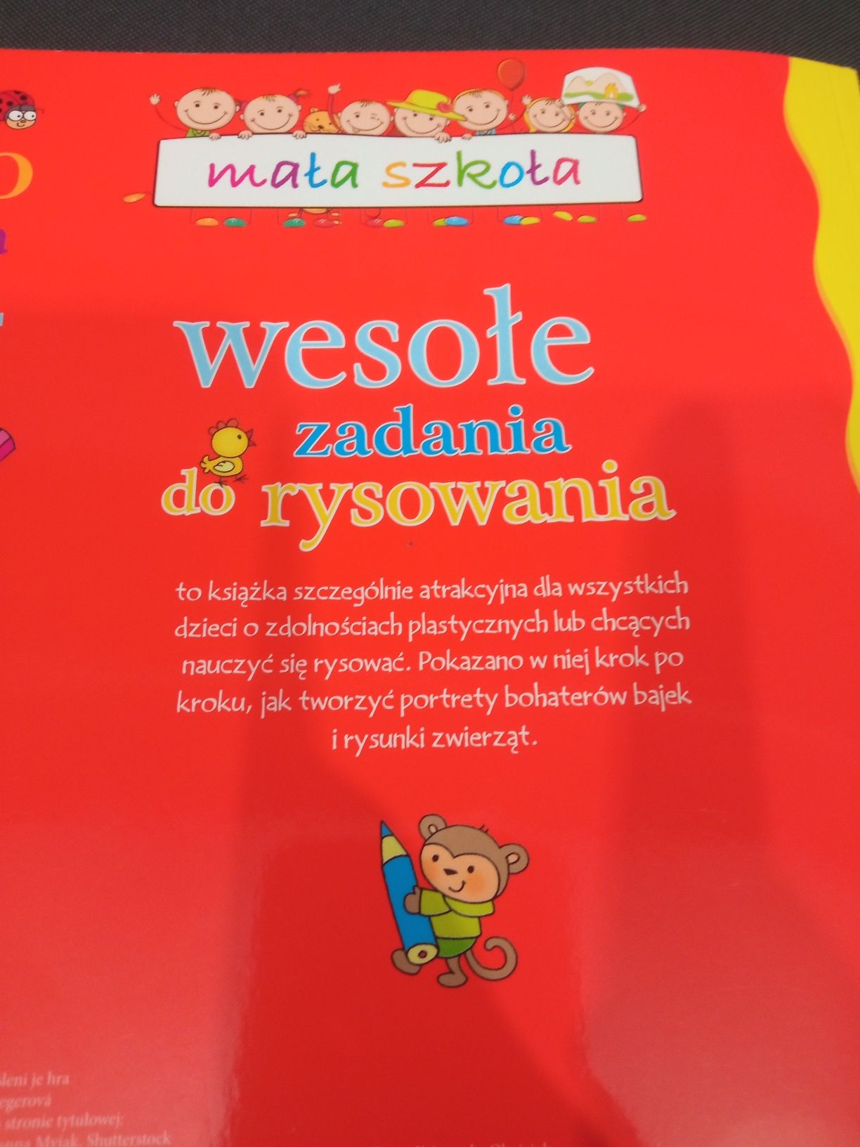 Książka rysowanka/ kolorowanka dla dziecka