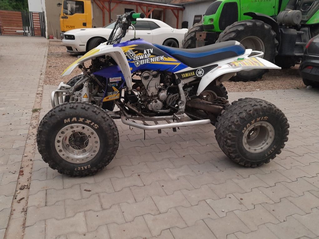 Quad Yamaha YFZ 450 Raptor zamiana