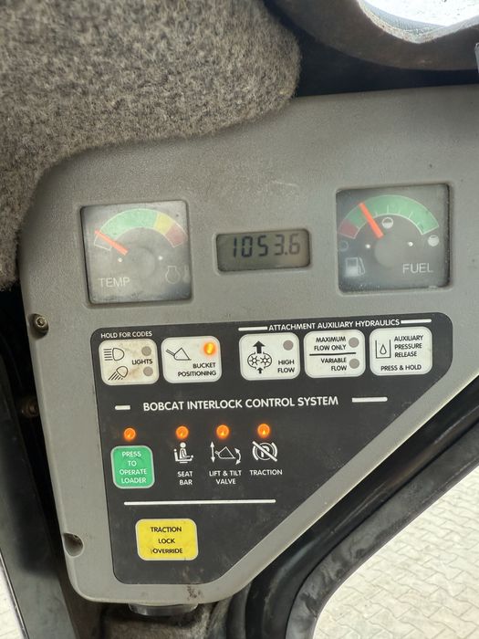 Bobcat T 190 tylko 1050 mth  oryginał miniładowarka