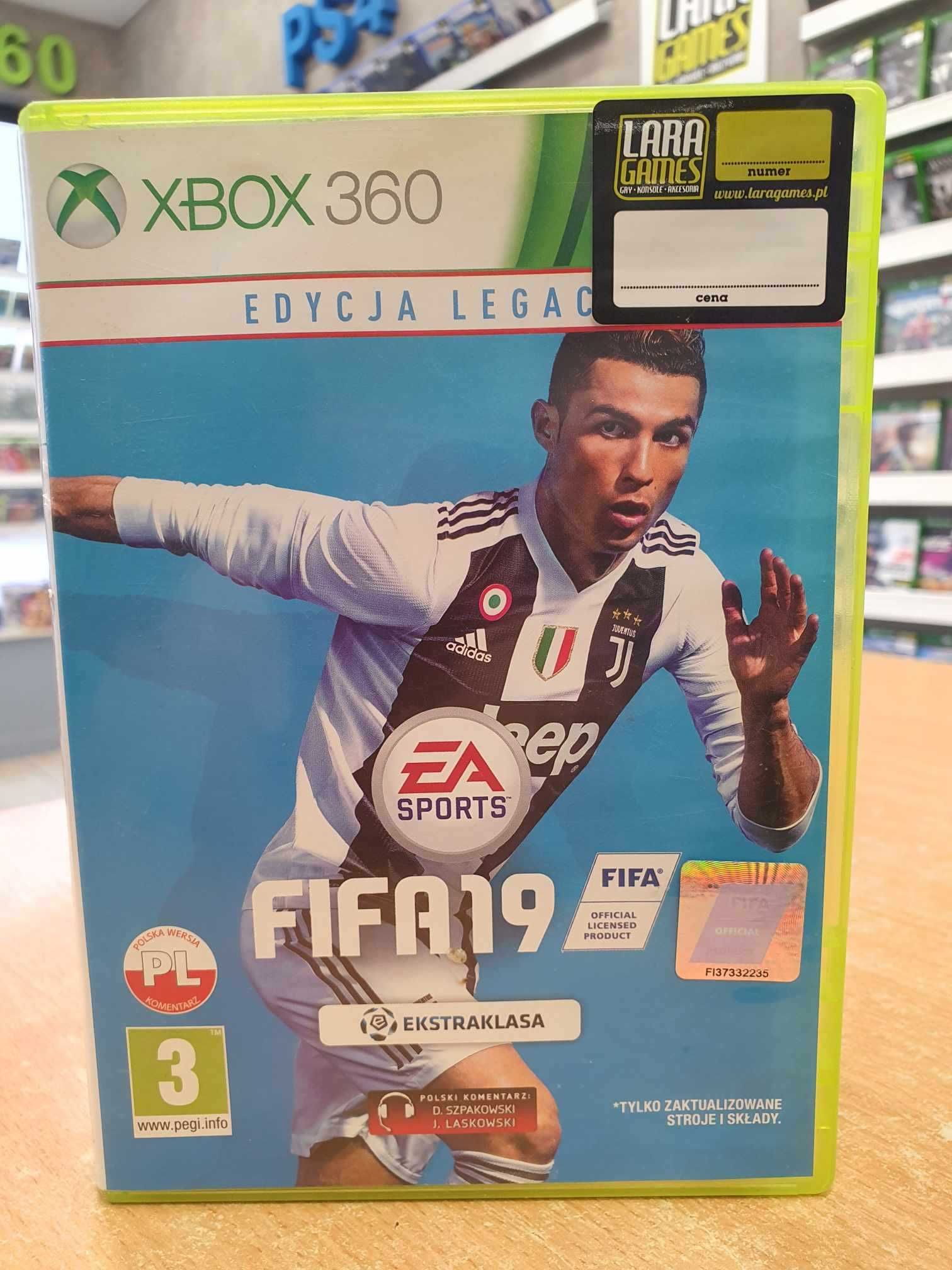 FIFA 19 XBOX 360 PL Skup/Sprzedaż/Wymiana Lara Games