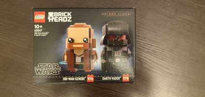 LEGO® 40547 BrickHeadz - Obi-Wan Kenobi i Darth Vader Nowy