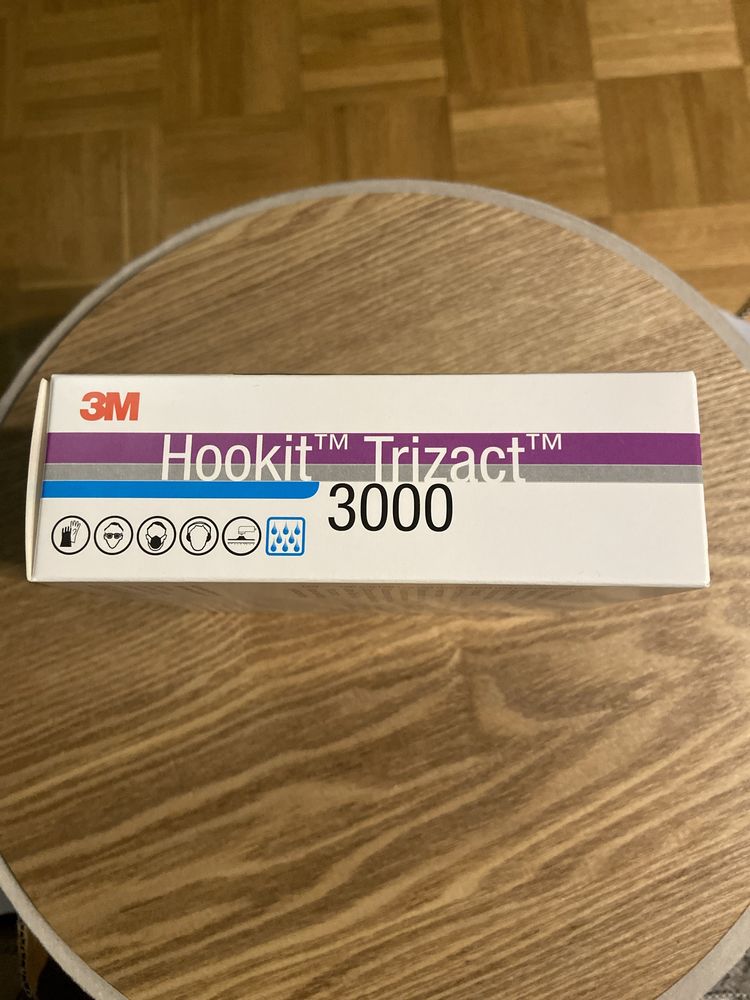 Krążek ścierny Hookit Trizact P3000, 150mm 3M 50414.