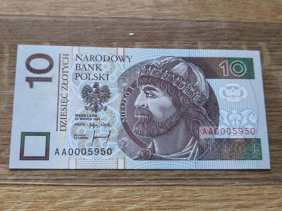 10 zł 1994 seria AA