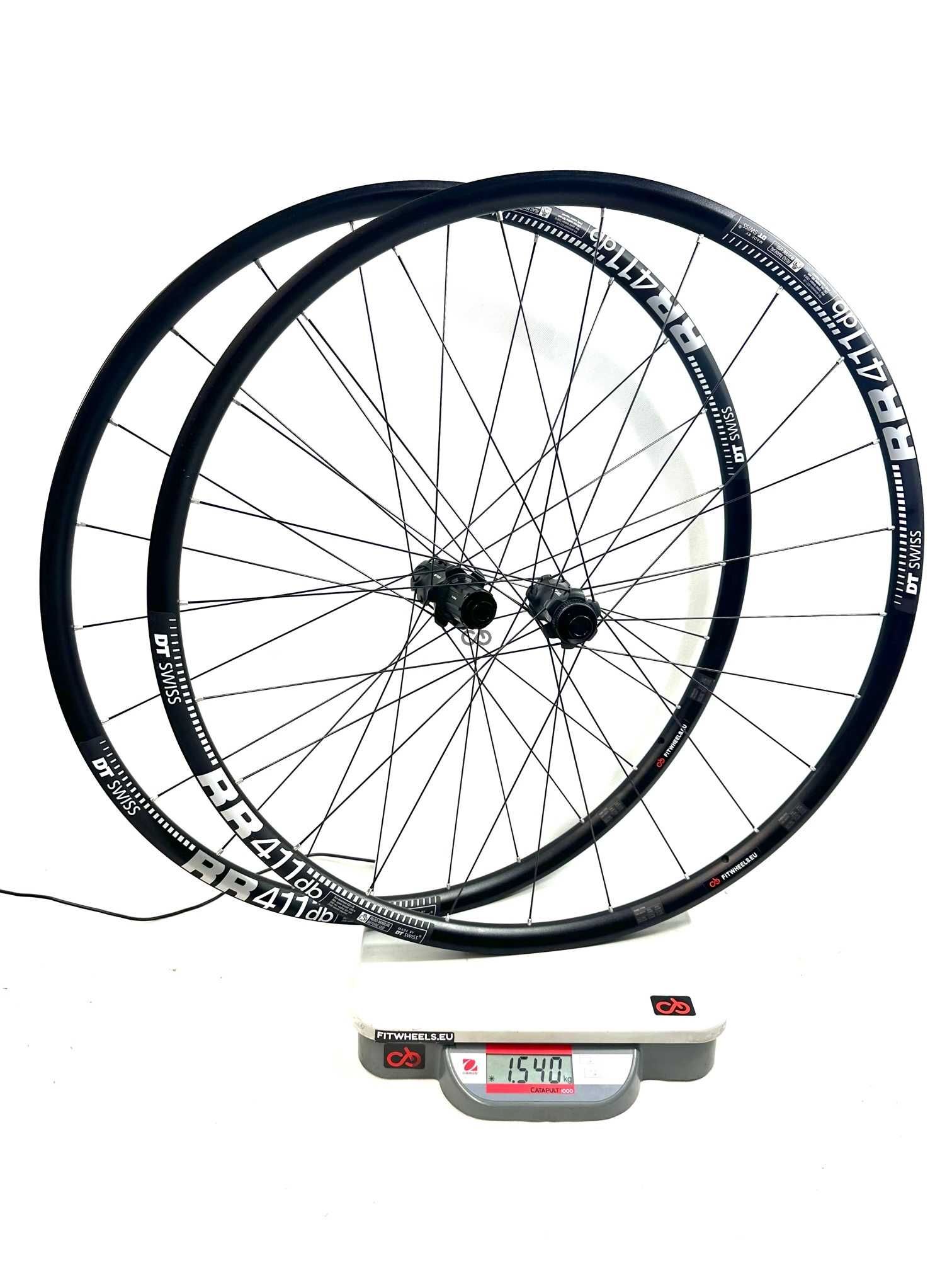 Koła szosowe DT Swiss RR 411 Disc 370 Straightpull 1540g