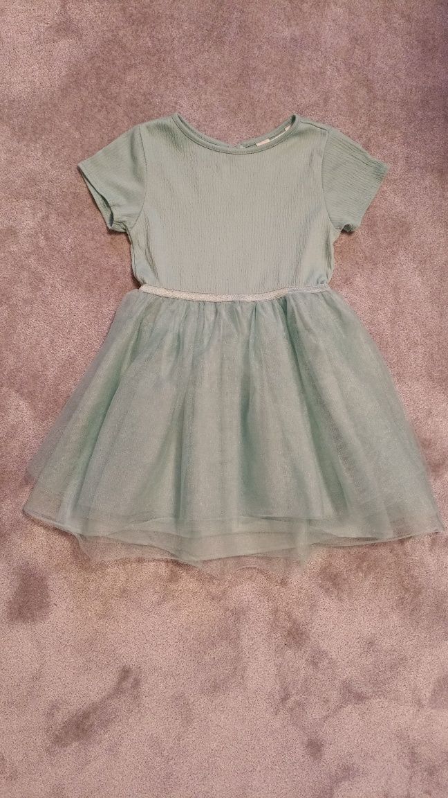 H&M sukienka 110/116 tiul