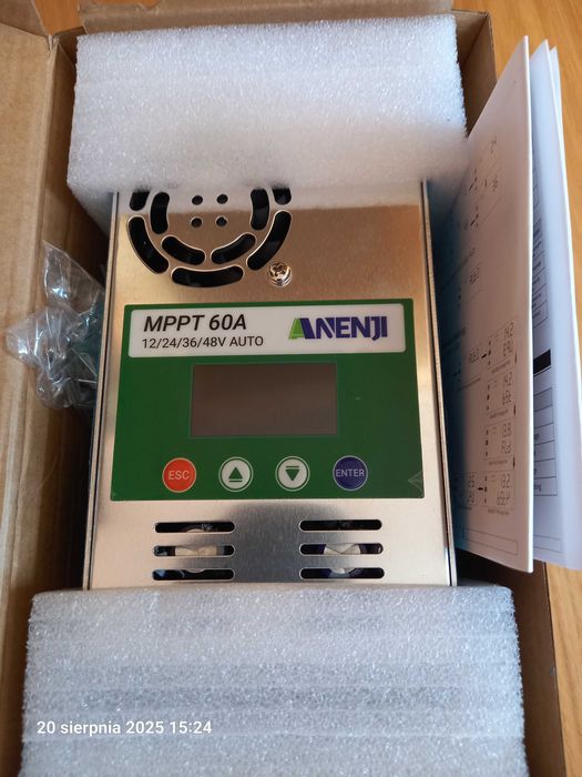 Regulator ładowania Easun MPPT 60A 12/24/36/48V 150v PV