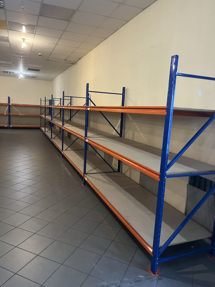 Продам паллетный стеллаж б.у, стелажі б.в,складские стеллажи б.у.