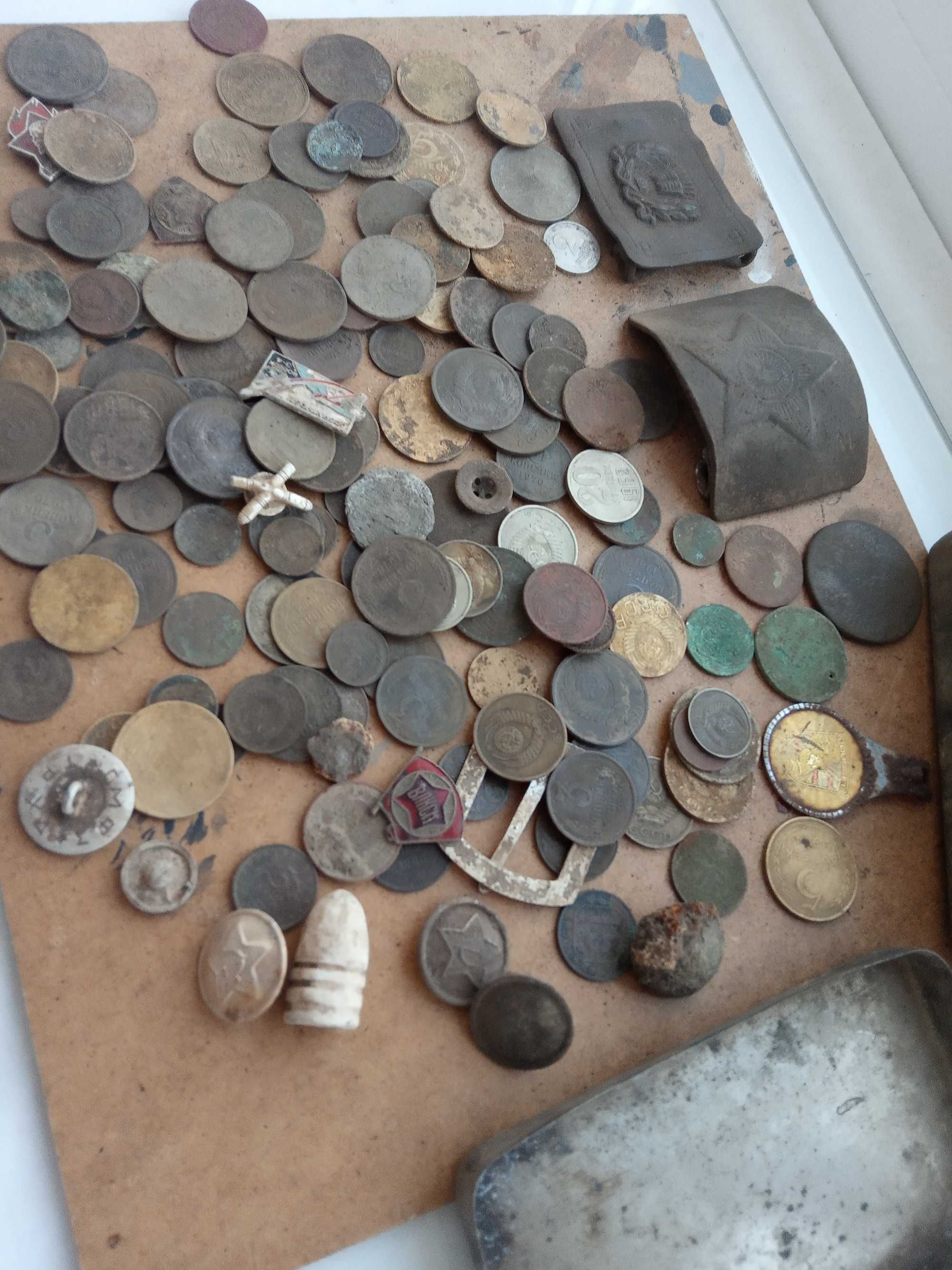 Монети, знахідки коп, антикваріат