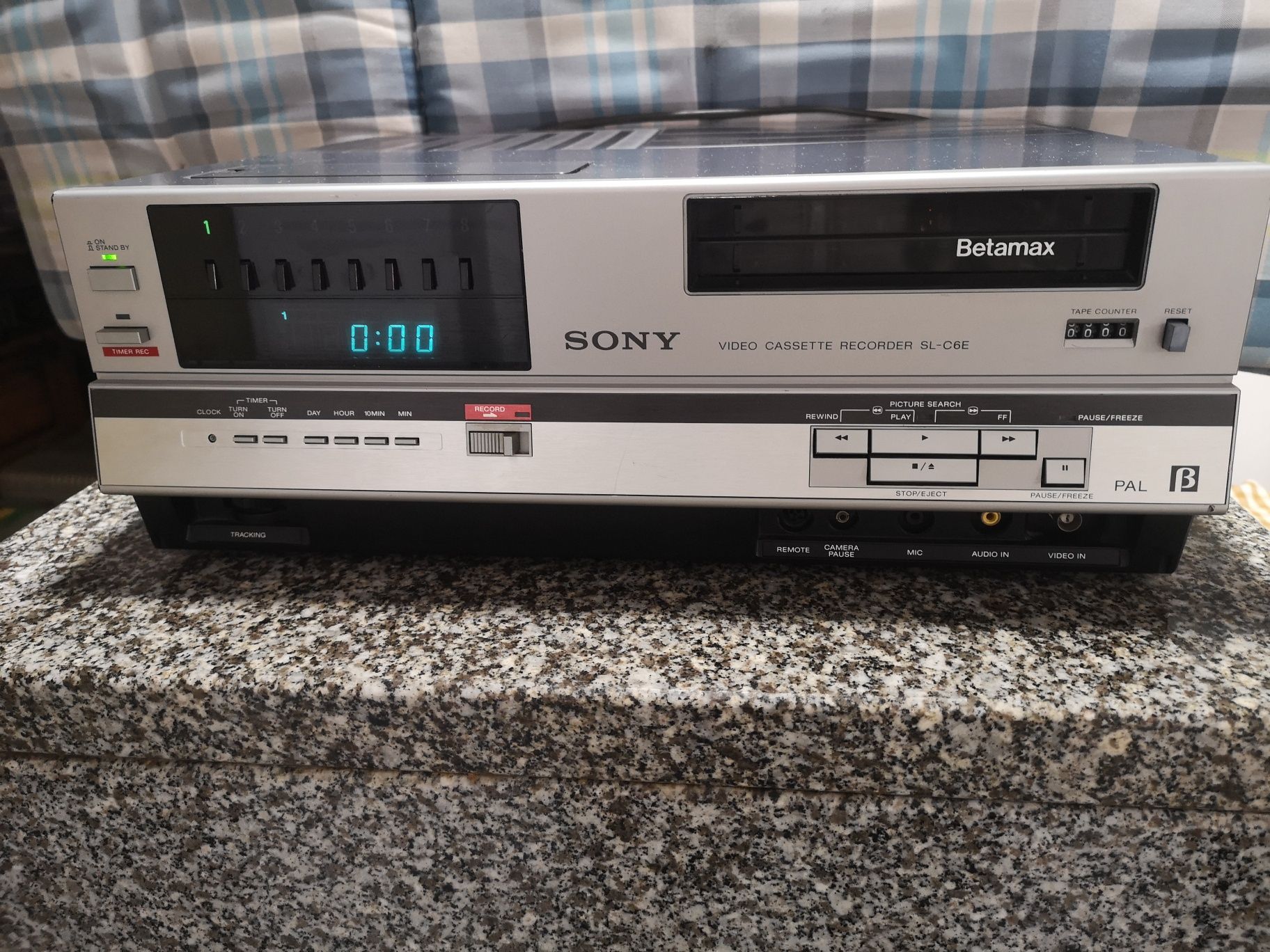 Video SONY BETAMAX SL-C6E  15kg rarytas Videorecorder