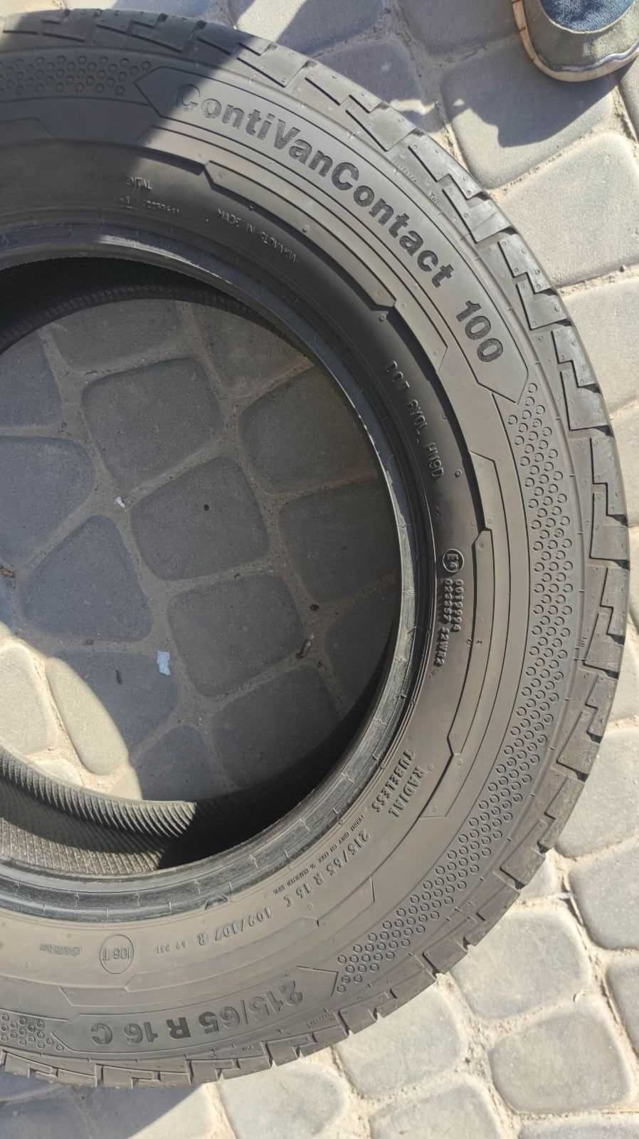 Шини літні CONTINENTAL ContiVanContact100 215/65 R16c с 9mm колеса