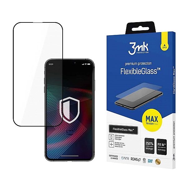 Szkło hybrydowe 3mk FlexibleGlass Max™ na iPhone 14