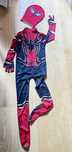 Strój Spiderman cienki materiał
