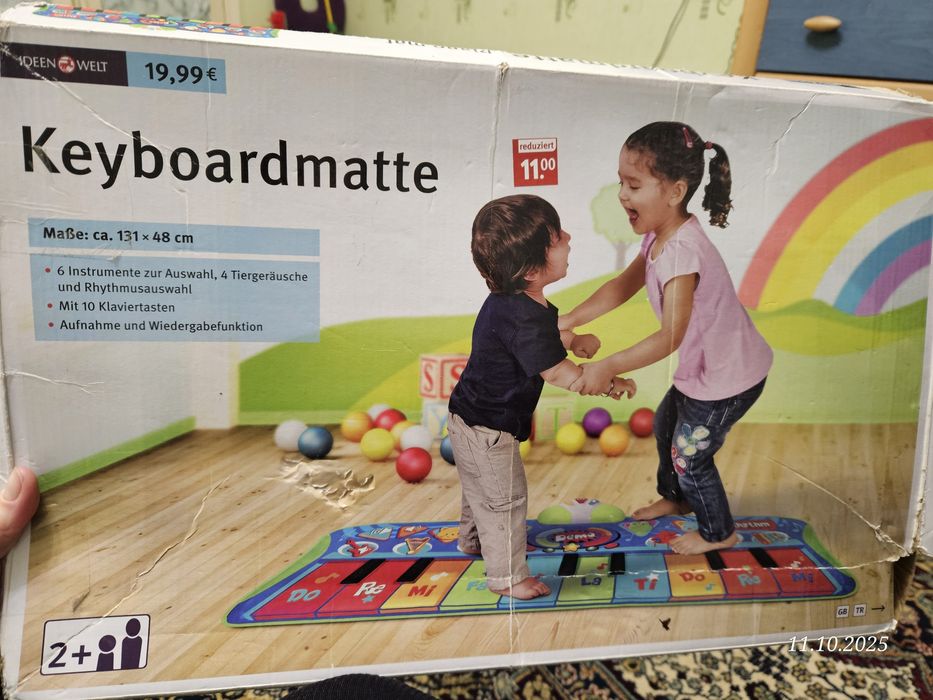 Музичний килимок-піаніно