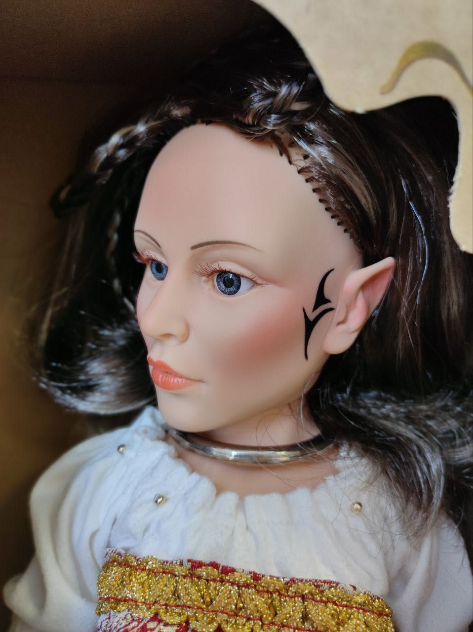 Коллекционная кукла богиня эльф Elfos Calipso 40070 Lamagik, 40 см