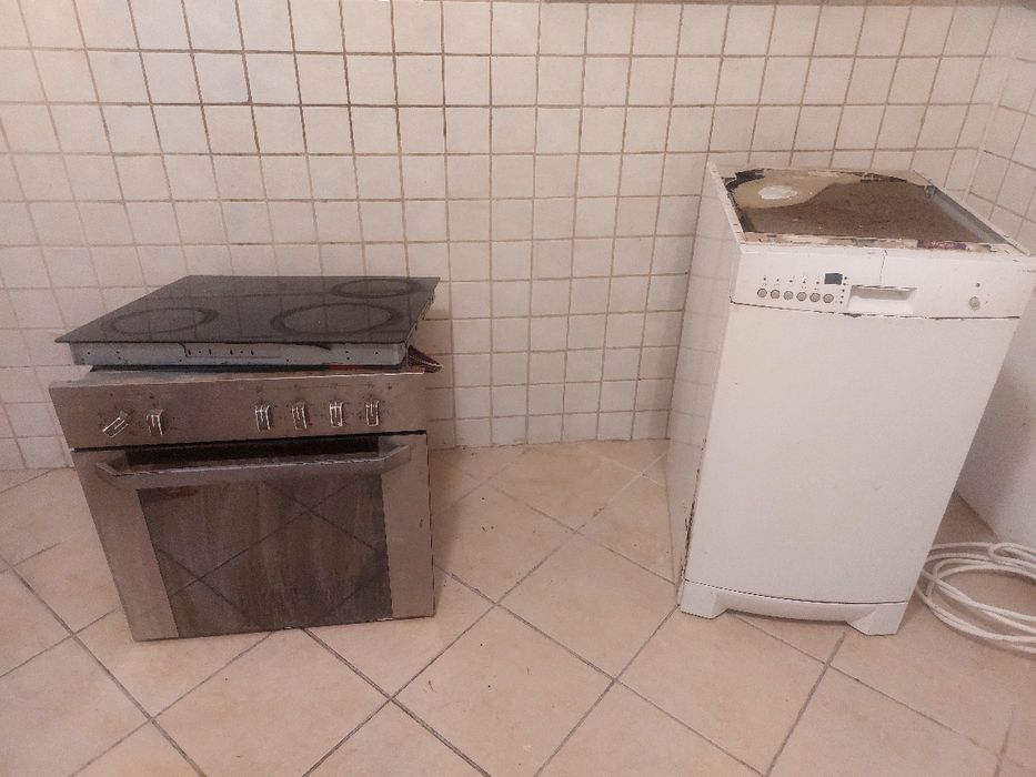 Plyta inducyjna z piekarnikiem + zmywarka