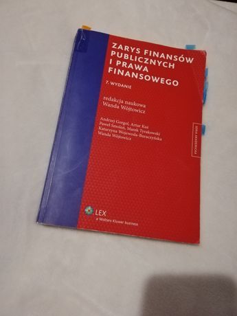 zarys finansów publicznych i prawa finansowego książka podręcznik