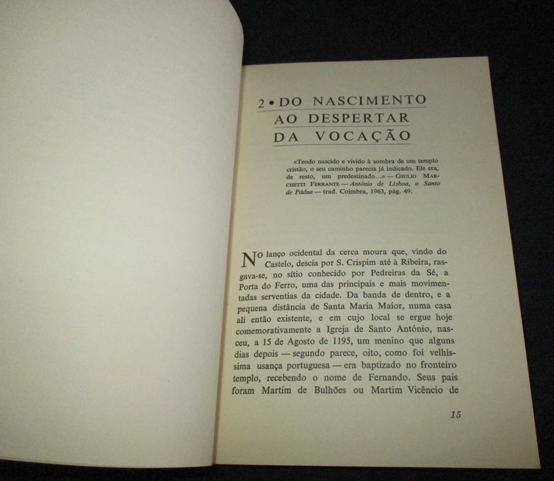Livro Santo António de Lisboa Alfredo Ferreira do Nascimento
