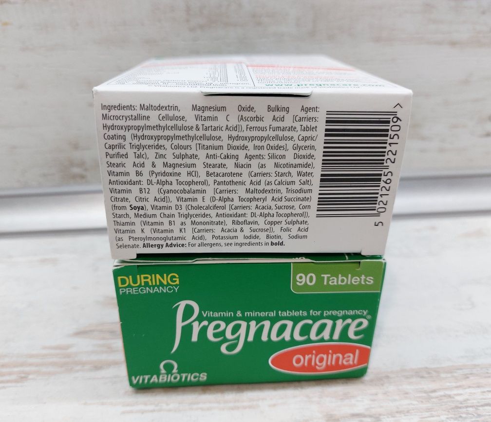 Вітаміни для вагітних жінок Pregnacare Original