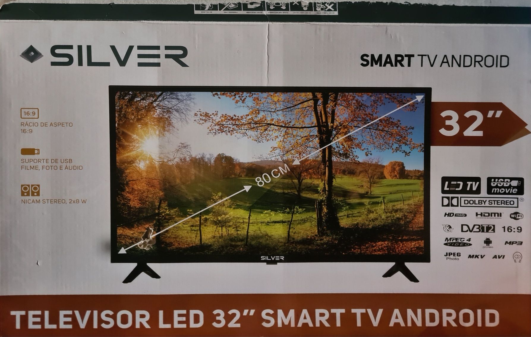 Televisão  led Android 32 polegadas