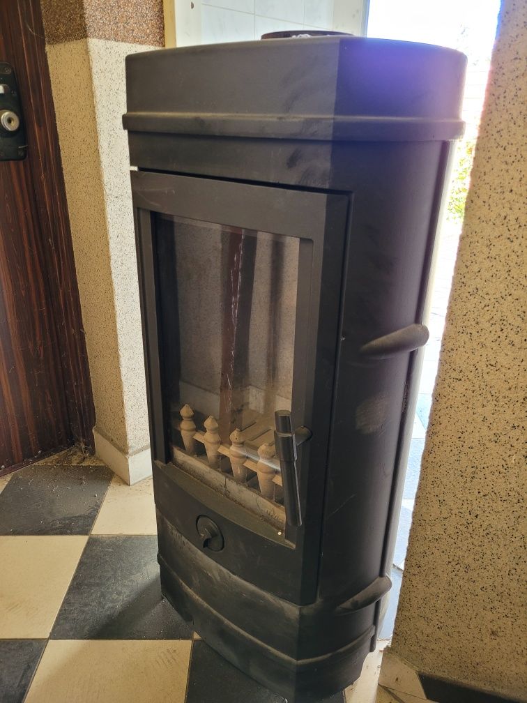 Piec żeliwny / koza duża moc 11-12 kw