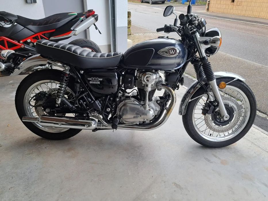 Kawasaki  W800 Niemcy ABS  tylko 5000 km Jak nowy Bezwypadkowy