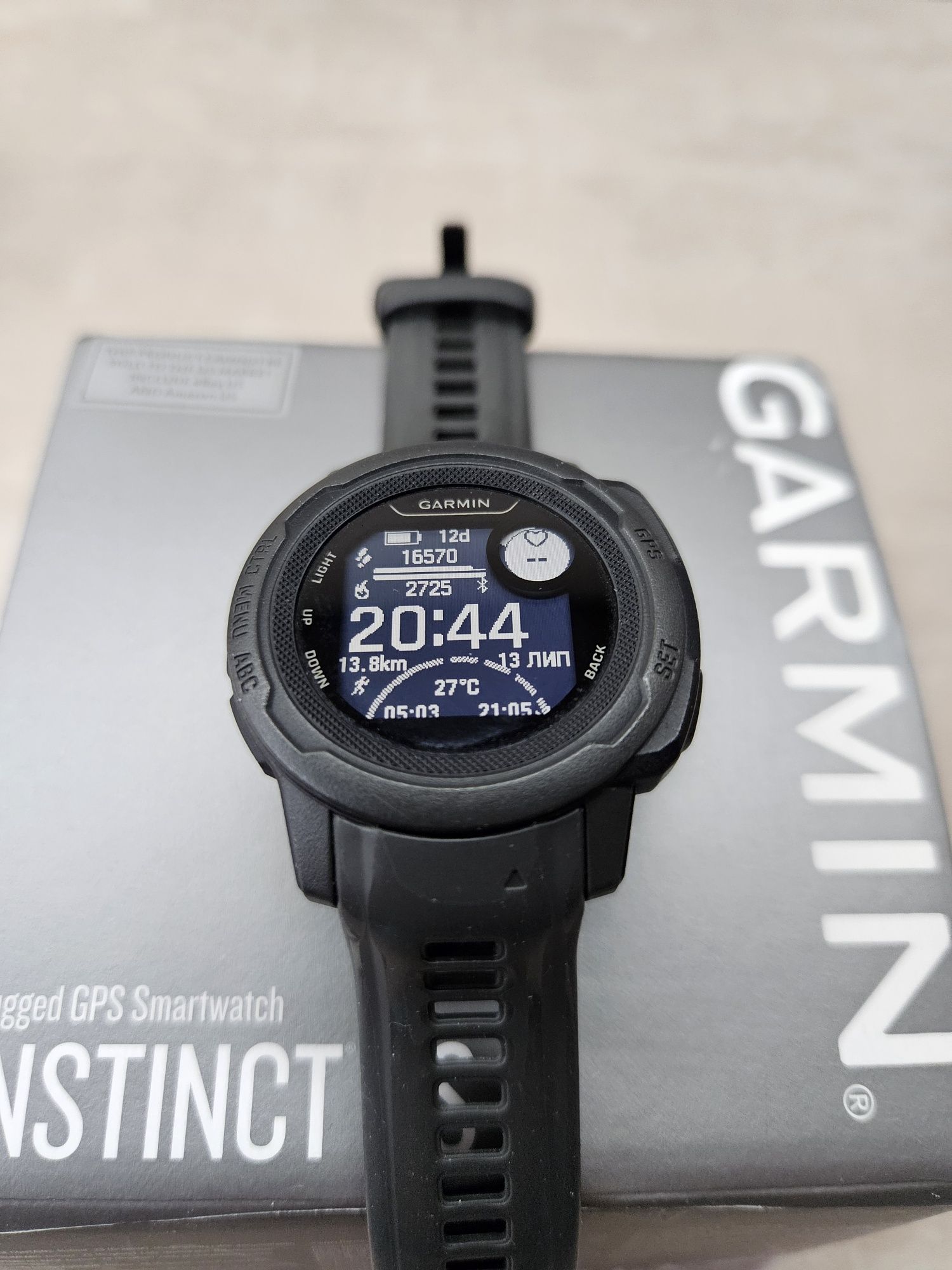 Смарт годинник Garmin Instinct 2s Grafite Grey
