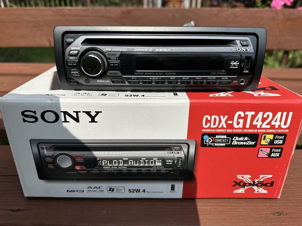 Sony xplod CDX-GT 424U cd/usb
