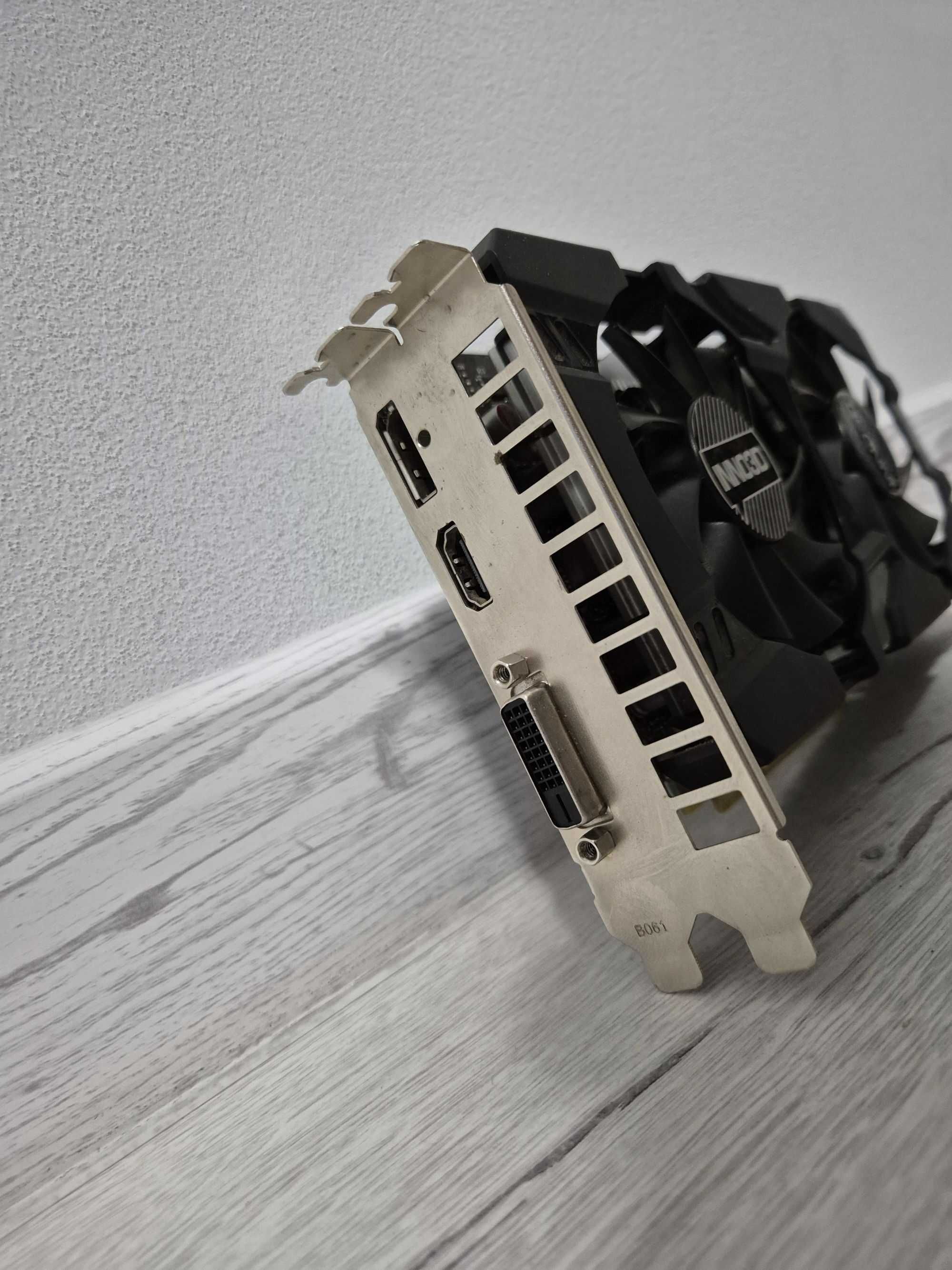 ігрова відеокарта GTX1050Ti 4GB inno3D без дод. живлення! TRADE-IN