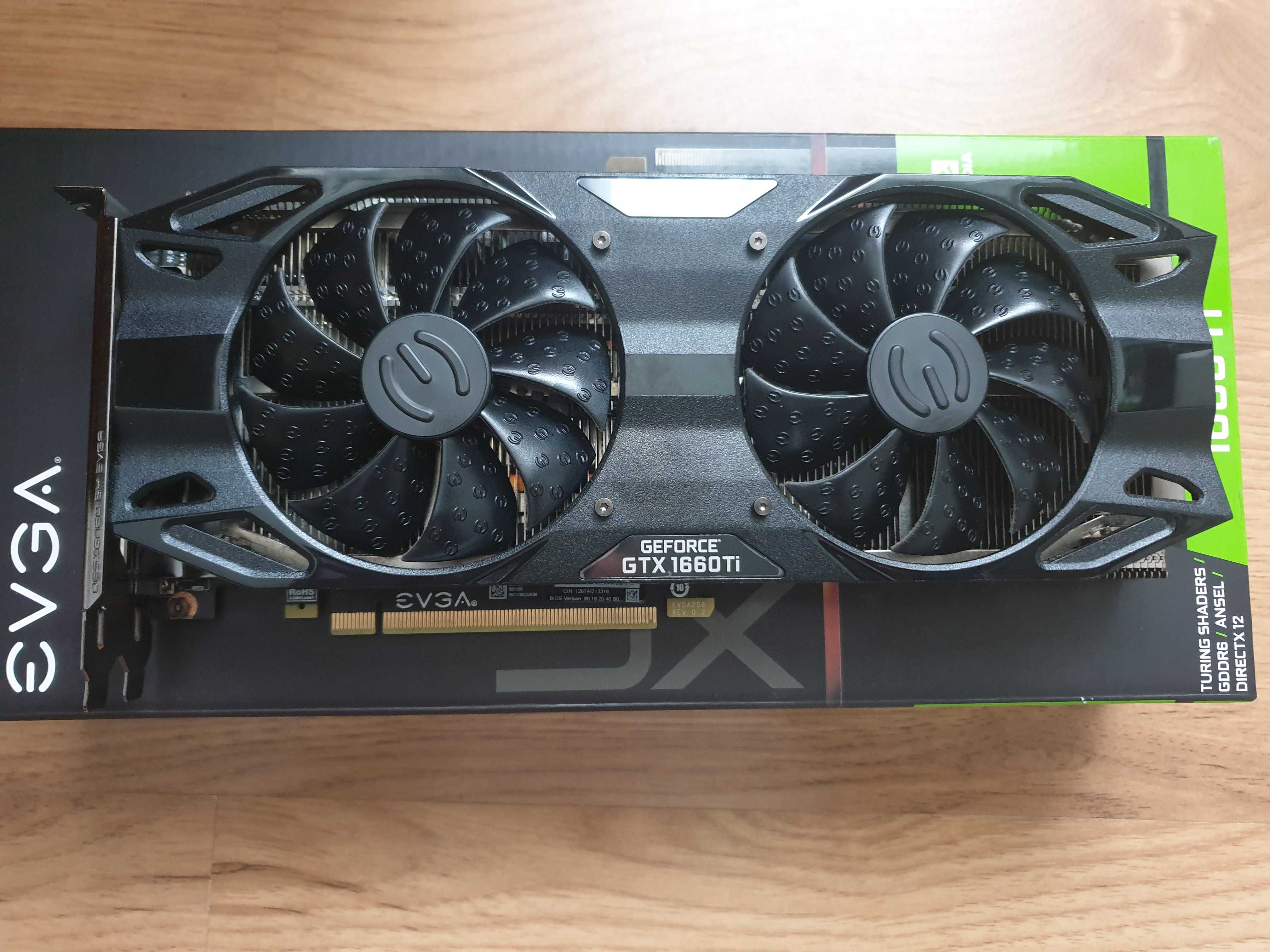 karta graficzna EVGA GeForce GTX 1660Ti OC XC ULTRA 6GB DDR6 + PUDEŁKO