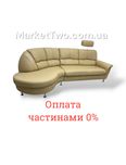 Кожаный, шкіряний кутовий-диван ( 240402 )