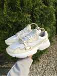 Buty Adidas Originals Falcon Białe Damskie Sneakersy Drip Vintage 37