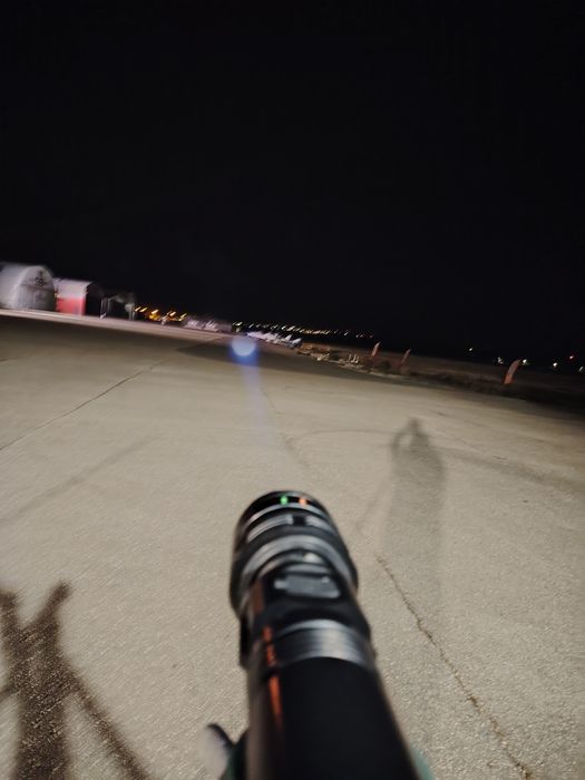 Duas lanternas grandes..em ABS recarregáveis com powerbank
Duas lanter