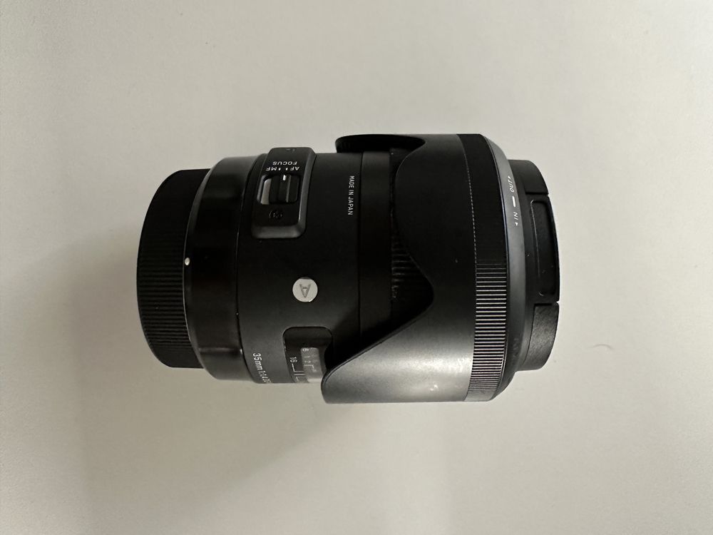 Sigma 35 f1.4 Art Canon Filtr UV+ Adapter RF + Sigma Dock