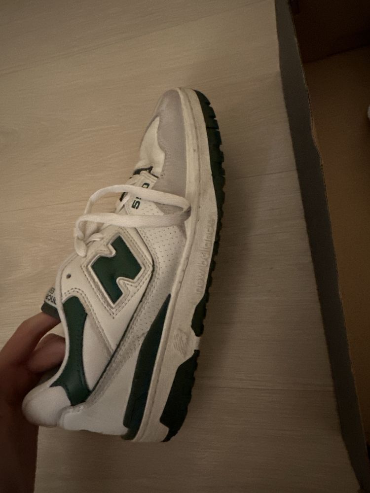 New balance 550 Нью Баланс 550 White Green оригинал