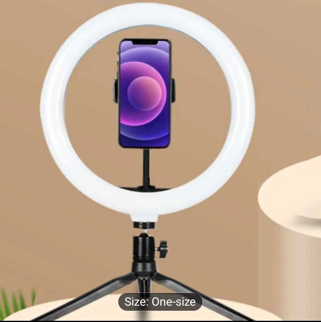 Conjunto de Iluminação Profissional para telemóvel– Rotação 360°