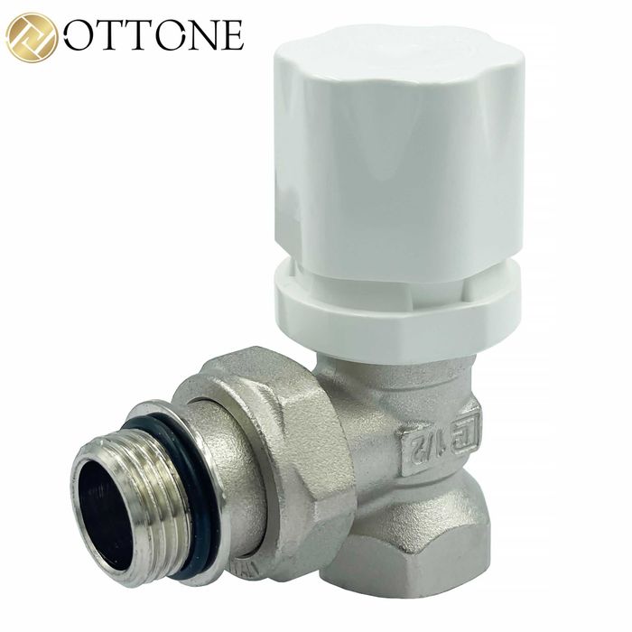 Zawór Grzejnikowy Termostatyczny Kątowy 1/2'' Zasilający Do Grzejnika