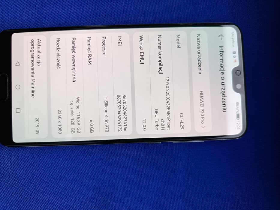 Telefon Huawei p20 pro