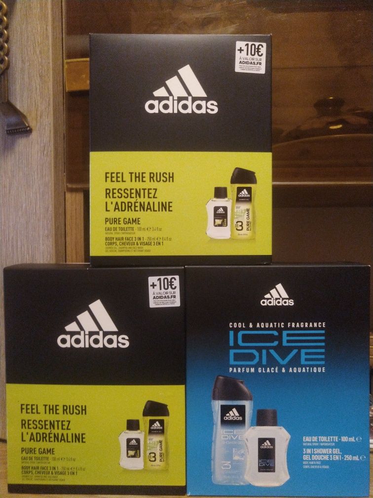 Туалетна вода Adidas 100 ml.