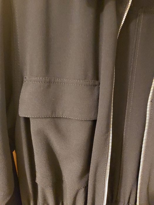 Macacão preto Zara com manga comprida
