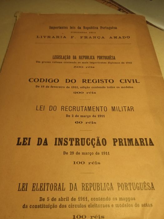 Constituição da República Portuguesa-1911