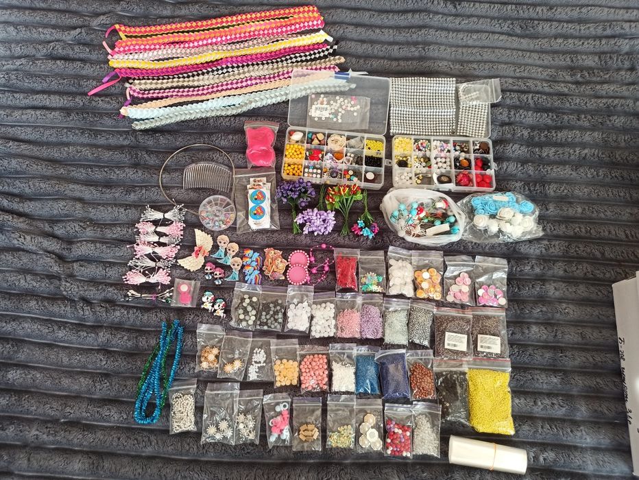 Стрічки, набір для виготовлення бантиків канзаші, атласні, репсові