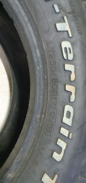 Pneu jante  R17 BFGOODRICH