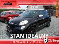 Fiat 500L 1.4 T-Jet Beats Edition 120 KM Klimatronic Alu PDC Kredyt Bez BIK