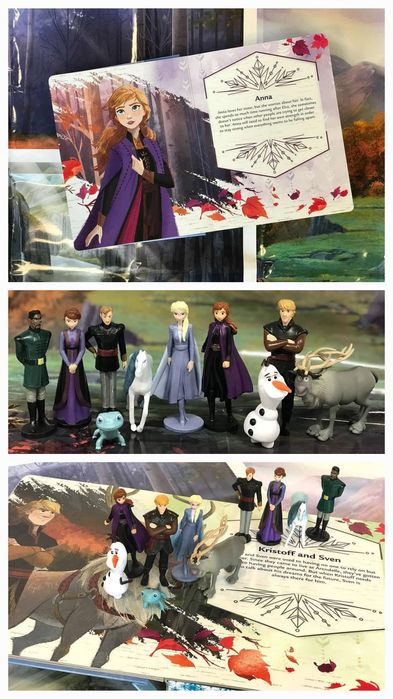 Disney Frozen II My Busy Books książka z figurkami po angielsku