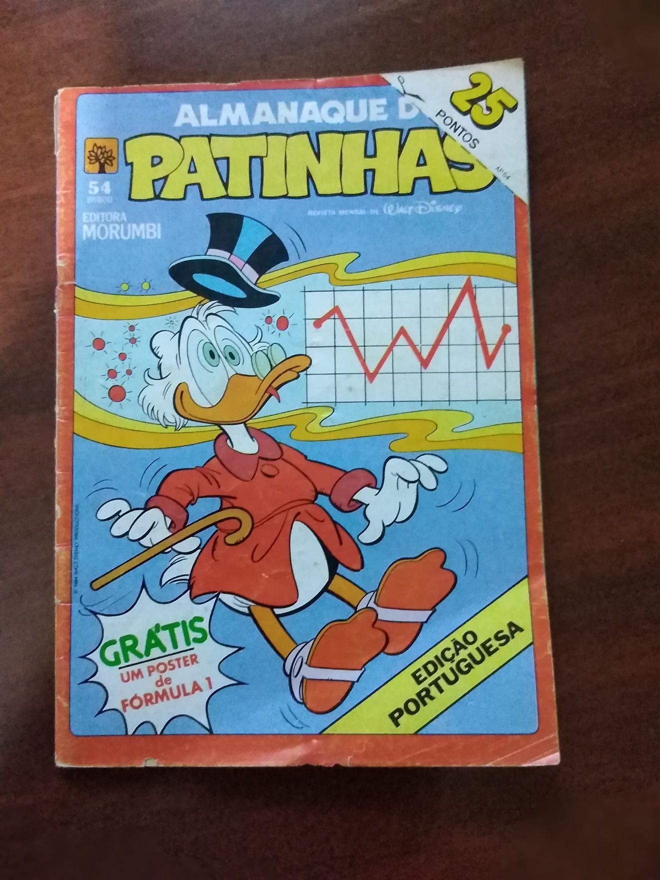 Livro almanaque tio patinhas só 1€