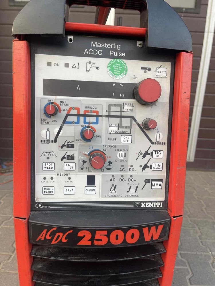 Spawarka Kemppi mastertig Ac/Dc 2500