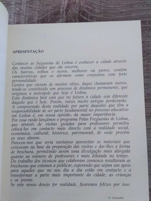 Pelas Freguesias de Lisboa - Termo de Lisboa